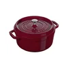 Cocotte cooking pot made of cast iron, 26cm/5.2L, Bordeaux - Staub
