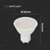 V-TAC LED žarnica GU10 2,9W, 250lm, 100° Farba svetla: Hladna bela