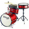 Stagg TIM JR 3/12B RD Otroški bobni Rdeča Red
