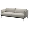 ÄPPLARYD Sofa trosed, Lejde svetlosiva