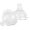 Baboo Liquid Silicone Teat Thick Liquids cucelj za stekleničko 6m+ 2 kos