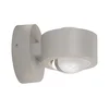 Schöner Wohnen 19331-39 - LED zidno svetlo CHIA 2xLED/2W/230V sivo
