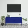 TV ormarić modri 105 x 35 x 50 cm čelični