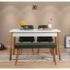 HANAH HOME Trpezarijski set Costa Atlantic White-Green