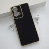 Maska Fresh Electroplated za Motorola Moto G04/ G24, Crna