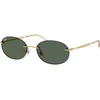 Ray-Ban Sunčane naočare 0RB3767 001/71, Ovalne, Zlatne