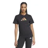 Adidas FLORAL T, ženska majica, crna SD688