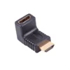 Cabletech Adapter HDMI-M na HDMI-Ž kotni 90° navzgor