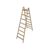 KRAUSE-WERK prostostoječa lesena lestev 2x8 stopnic 170286