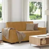 vidaXL Dvosed kavč rjav 180x78x84 cm žamet