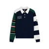Tommy Jeans Pulover marine / kari / jelka / bela