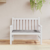 Jastuk za vrtnu klupu sivi 120x50x4 cm od tkanine Oxford
