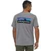 Patagonia P-6 Logo Responsibili moška majica gravel heather