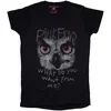 Pink Floyd Owl - WDYWFM? Black S Ženske Majica