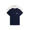 Tommy Jeans Majica nočno modra/rdeča/bela