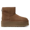 Škornji za sneg Ugg W Classic Mini Platform 1134991 Rjava
