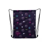 Head Torba za patike za devojčice Smile Sparkle Shine, 40 x 33 cm, Crna