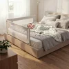 Tulano Cover 44 zaštitna ograda za krevet 140cm, belo-siva ( 8431 )