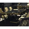 Casa Padrino luxury baroque dining table black/gold - Magnificent baroque style kitchen table - Luxury baroque dining room furniture - Magnificent baroque dining room furniture