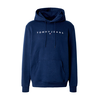 Tommy Jeans Majica  temno modra / bela