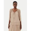 ViCOLO Bluza TD0020 Bež Loose Fit