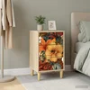 Vidaxl Nočna omarica GENNEP Sonoma hrast 36 x 33 x 60 cm