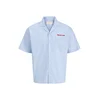 Jack & Jones Junior Srajca Menton modra / rdeča / bela