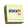 HOPAX samolepilni lističi v obliki kocke STICKN 76x76mm, 400 listni, rumeni