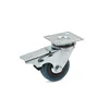 Kolo za voziček PP/guma 50x17mm vrtljivo z zavoro Pro-Tech TOOLS 15929
