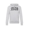 JACK & JONES Majica JJECORP LOGO SWEAT HOOD AW19 NOOS, siva