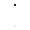 LED prigušiva punjiva podna lampa 3u1 LED/4W/5V 4400 mAh 3000K IP54 crna