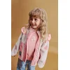 Liewood kratka jakna otroška Noam Pile Jacket w Frill