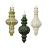 Dekordom dekoracija - hanging ornament glass 13cm 122471 - green - kmg ( 045662 )