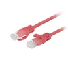 Lanberg UTP patch kabel kat. 5e 7,5 m rdeč