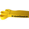 ELASTKA ZA FITNES VADBO IN REHABILITACIJO KOOLOOK RUMENA 208 x 4,5 x 21 mm