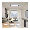 Brilagi - LED prigušiva svetiljka FRAME SMART LED/30W/230V crna IP44 + daljinski upravljač