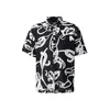 JACK & JONES Srajca JORMONTAUK  črna / bela