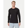 Tommy Jeans Majica z dolgimi rokavi Chest Linear DM0DM21594 Črna Regular Fit