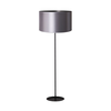 Duolla - Stojeća lampa CANNES 1xE27/15W/230V prečnik 45 cm srebrna/crna