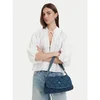 Ročna torba Tommy Hilfiger Th Feminine Shoulder Bag Denim AW0AW18865 Modra