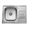 Deante Xylo ZEX 311A Sudopera, 1 korito, 16cm, Čelična, Inox