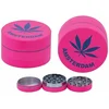 shumee Kovinski mlin Amsterdam Leaf 3pcs 4cm Pink