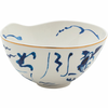 Servirna skleda DIESEL CLASSICS ON ACID KOI 18 cm, bela/modra, porcelan, Seletti