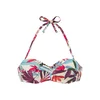 LASCANA Bikini zgornji del kremna/svetlo modra/temno zelena/lila/roza