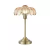 Markslöjd 109180 - Stona lampa KURAGE 1xE27/60W/230V mesing/zadimljeno bež
