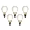 Komplet 5 pametnih LED žarnic E14 P45 mat 4,2 W 470 lm 2700-6500K