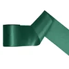 Dekorativni saten trak BOTTLE GREEN, zelen, 10 cm x 25 m