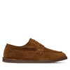 Nizki čevlji Tommy Hilfiger Stitchdown Suede Derby FM0FM05841 Rjava