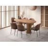 Hanah Home Trpezarijski sto Gusto - 2952, 180x77x90 cm, Orah