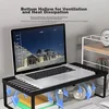 Mryc Postolje za laptop, Podesivo, Crno